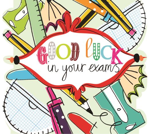 Good luck to our exam students! - John The Baptist Community School